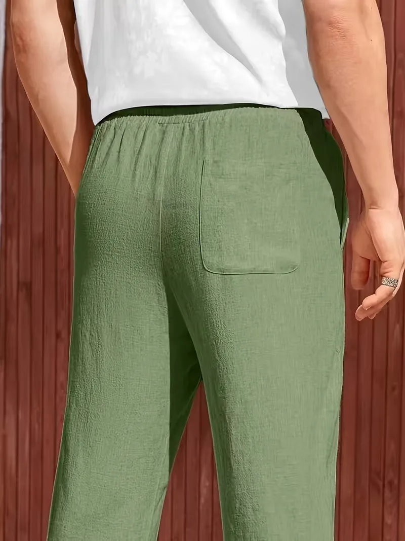 Pantalons met drawstring en straight leg - Image 21