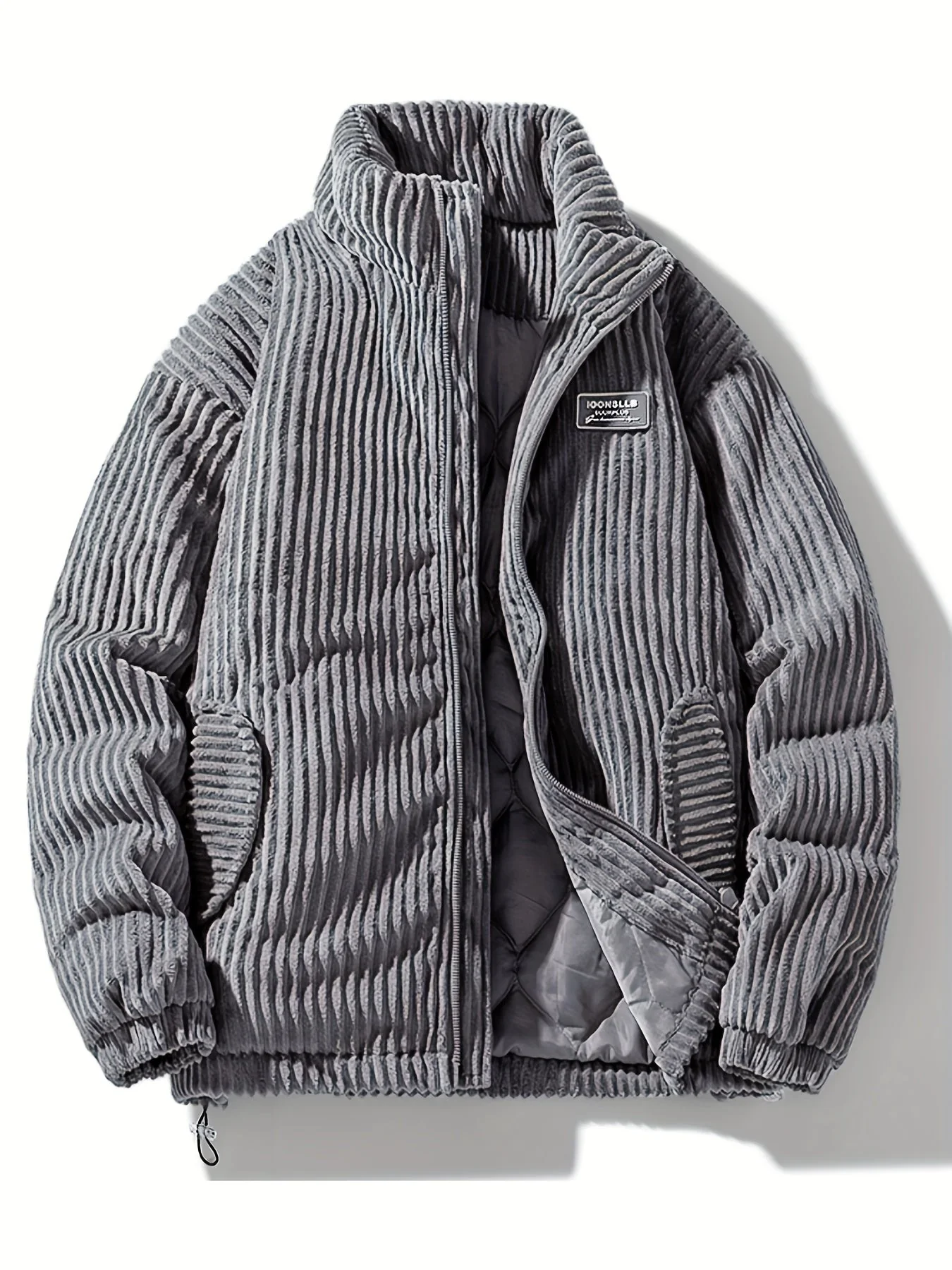 Pim | Corduroy winterjas in casual stijl - Image 2