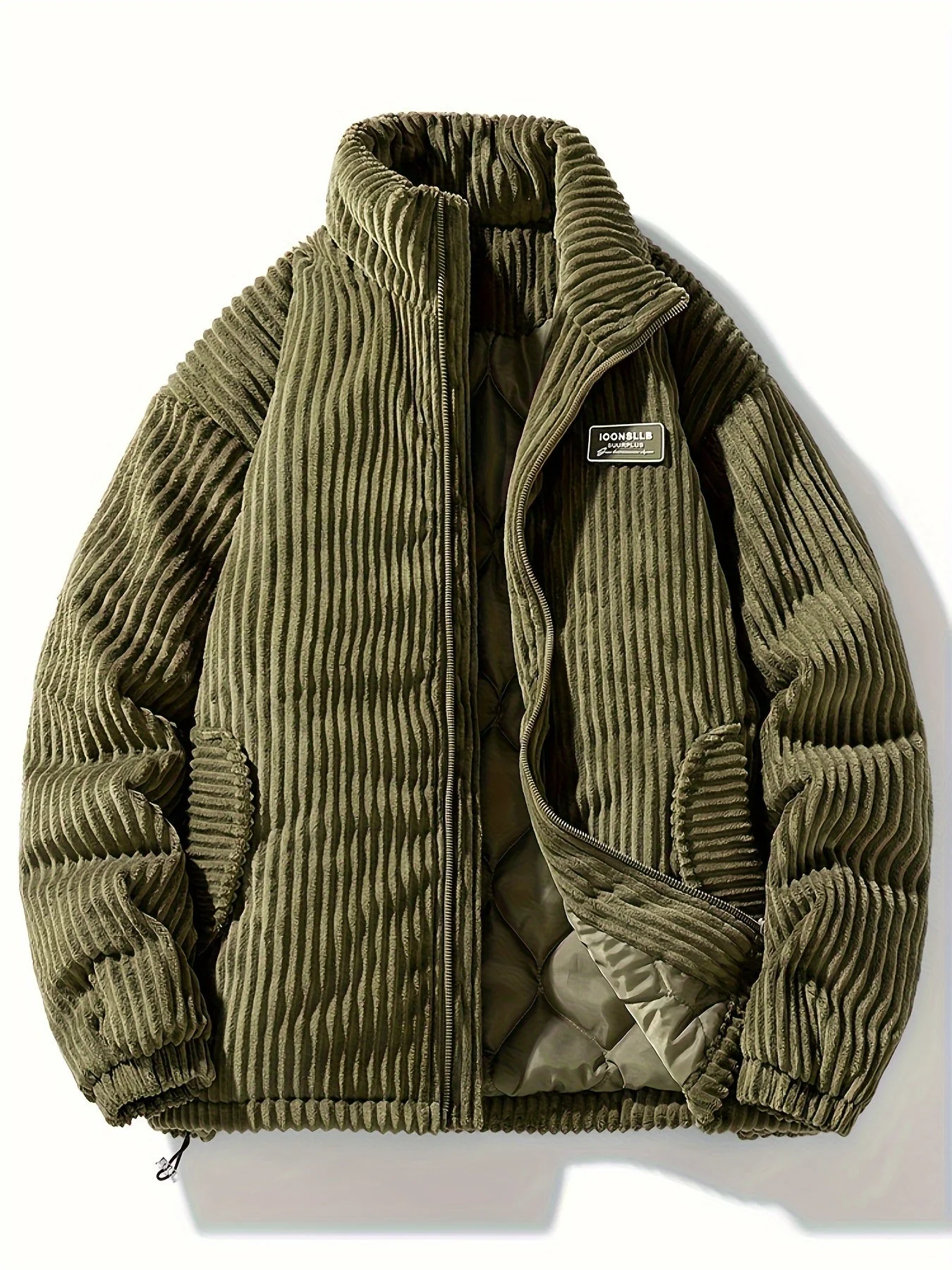 Pim | Corduroy winterjas in casual stijl - Image 4