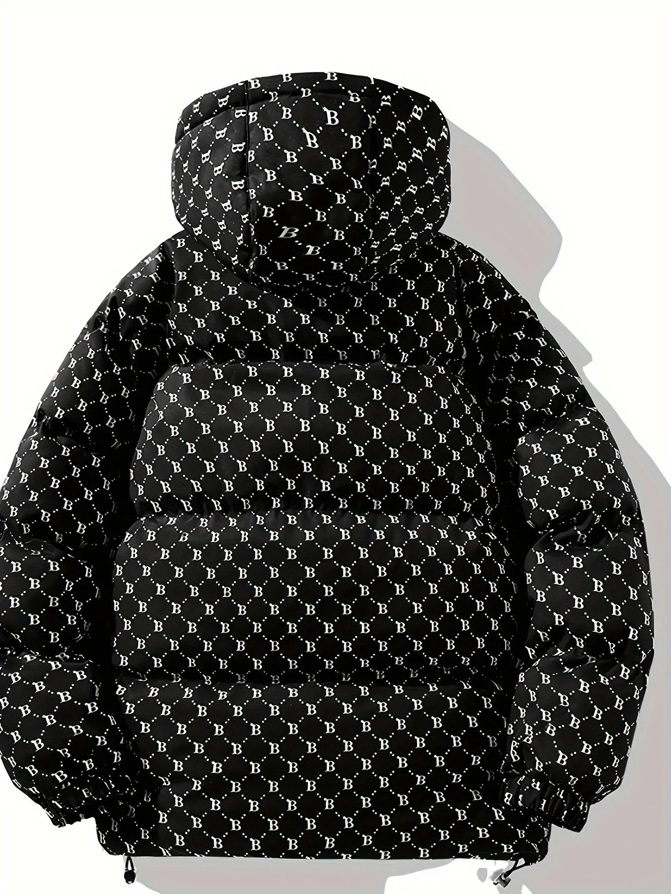 Pim | Stijlvol effen kleur donsjack met zakken - Image 3