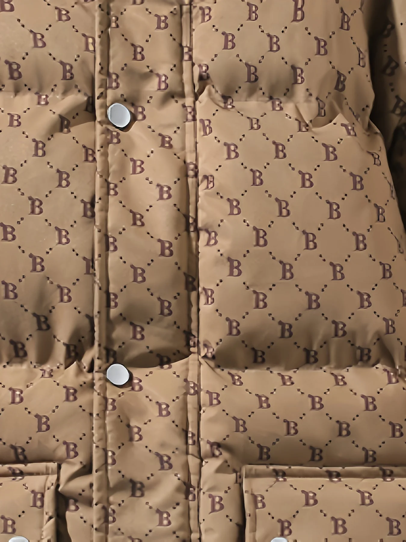 Pim | Stijlvol effen kleur donsjack met zakken - Image 8