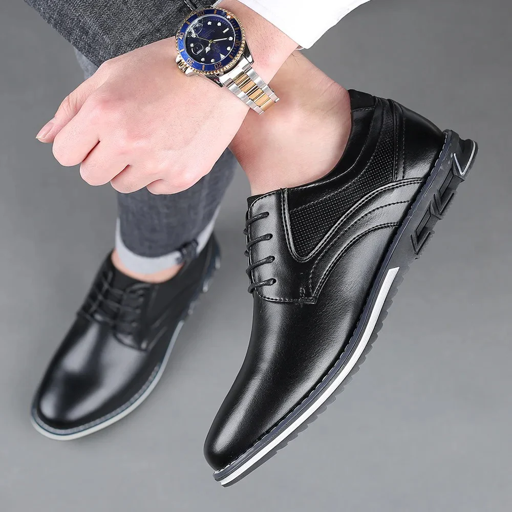 Pim | Leer geklede schoenen - Image 4