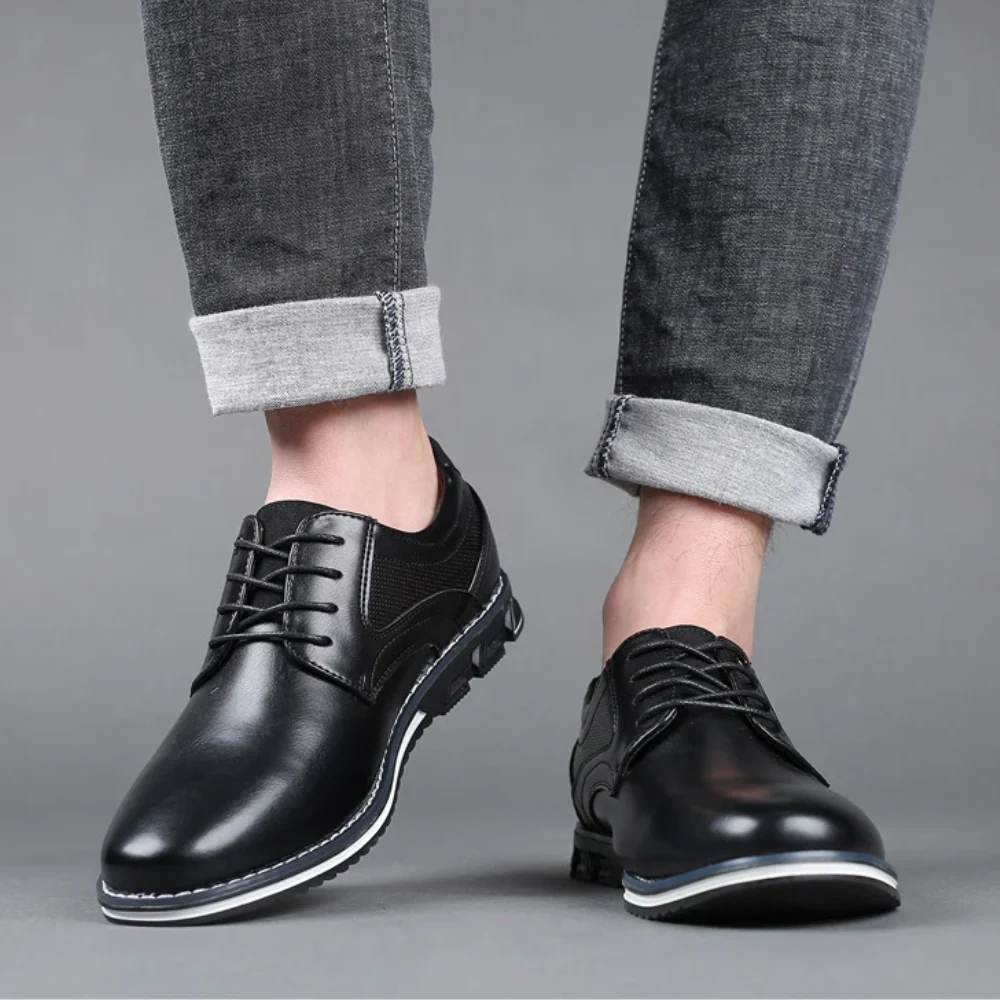 Pim | Leer geklede schoenen - Image 6