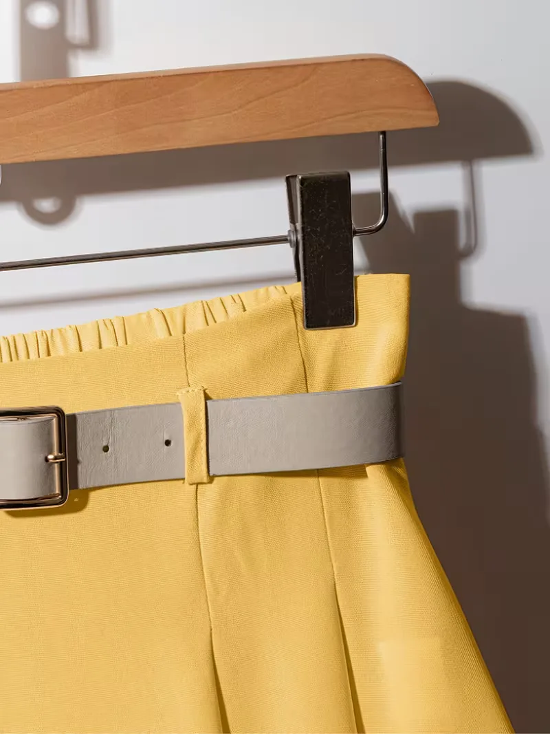 Plooirok met hoge taille - Image 7