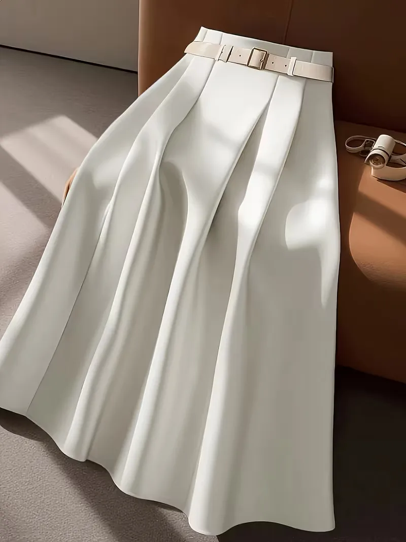 Plooirok met hoge taille - Image 9