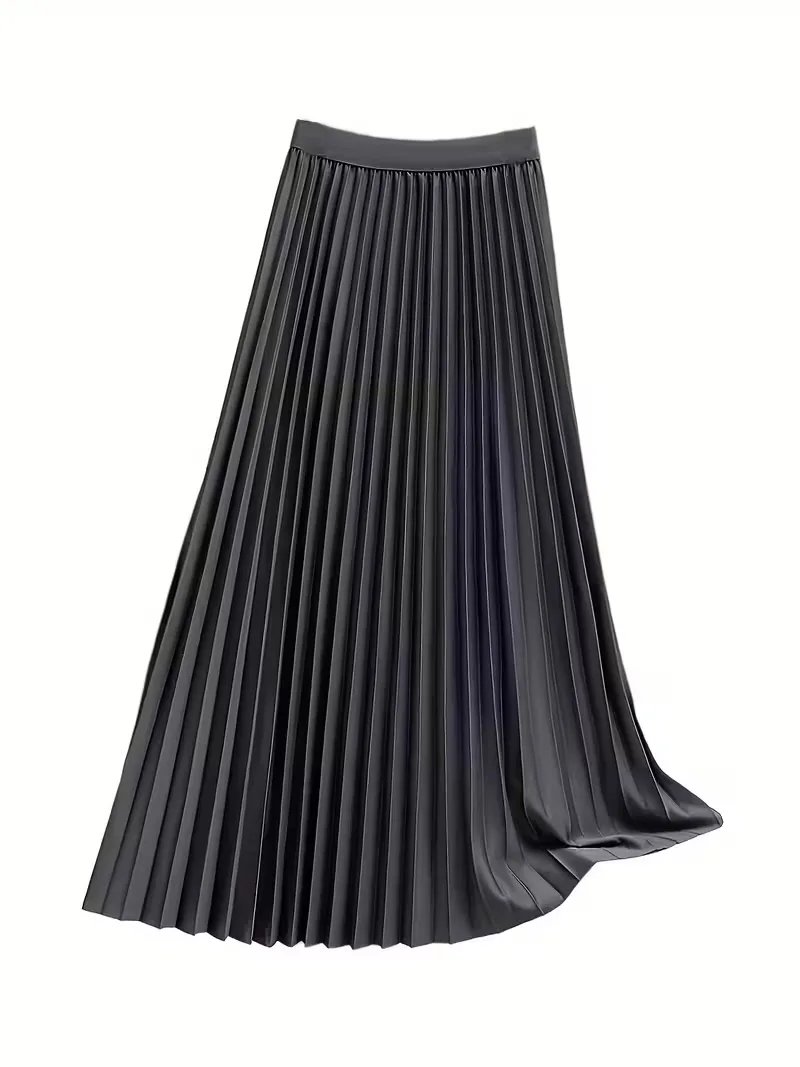 Plooirok met hoge taille - Image 8