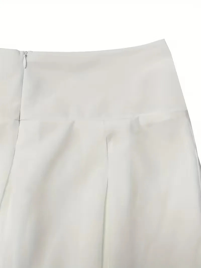 Plooirok met hoge taille - Image 3