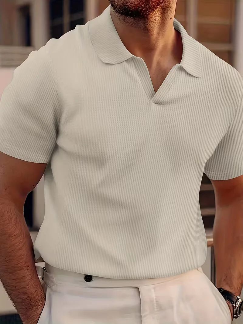 Polo's korte mouw V-neck - Image 11