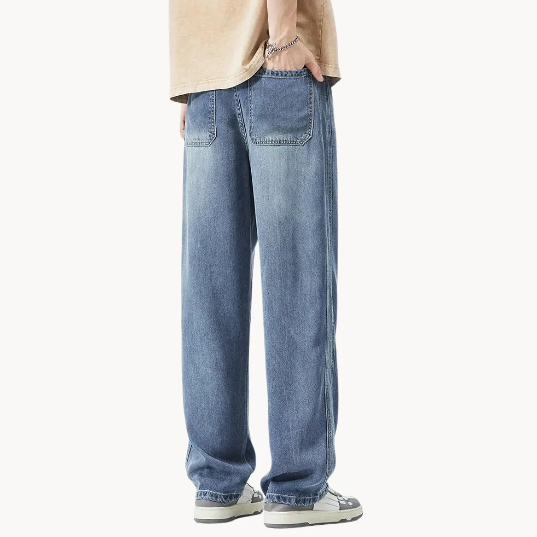 Relaxed fit  heren jeans met lichte wassing - Image 4