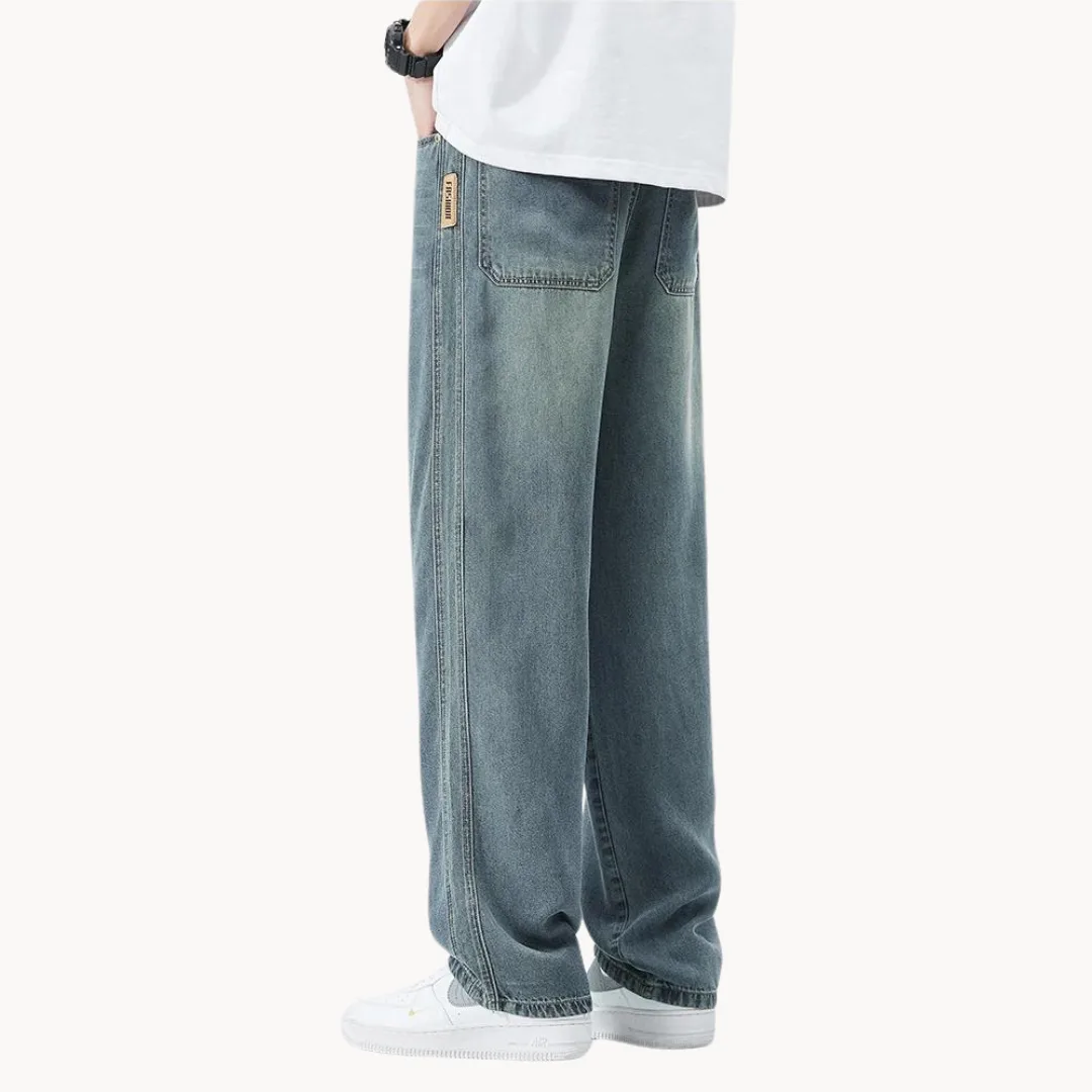 Relaxed fit  heren jeans met lichte wassing - Image 7