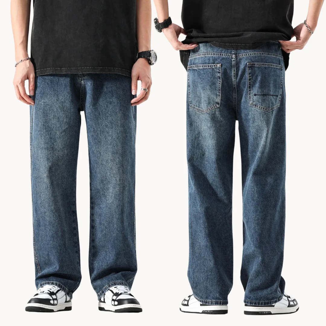 Relaxed retro jeans met rechte pasvorm - Image 10