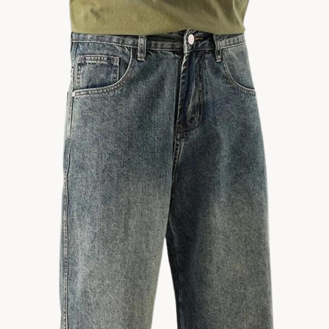 Relaxed retro jeans met rechte pasvorm - Image 13