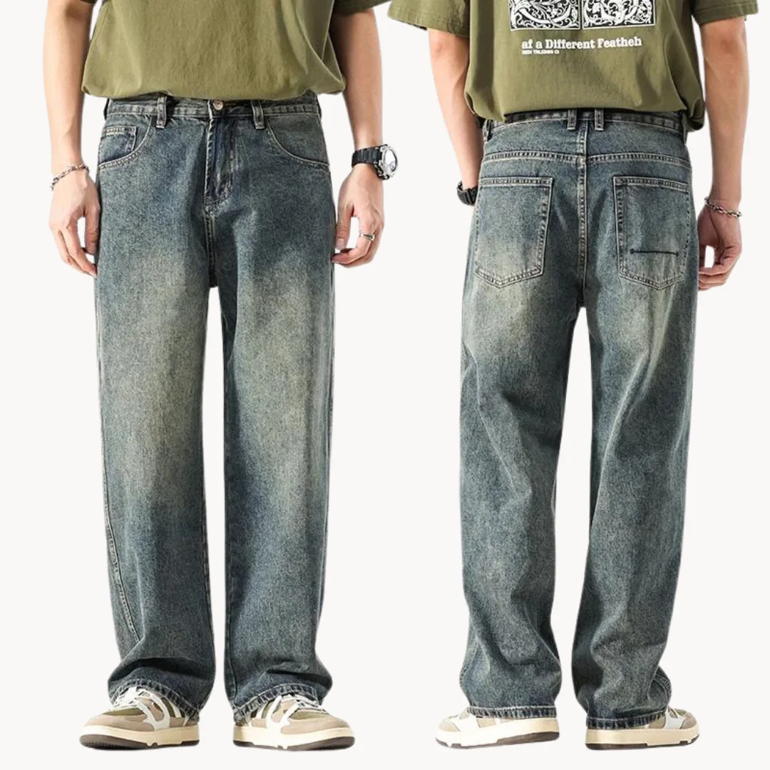 Relaxed retro jeans met rechte pasvorm - Image 16