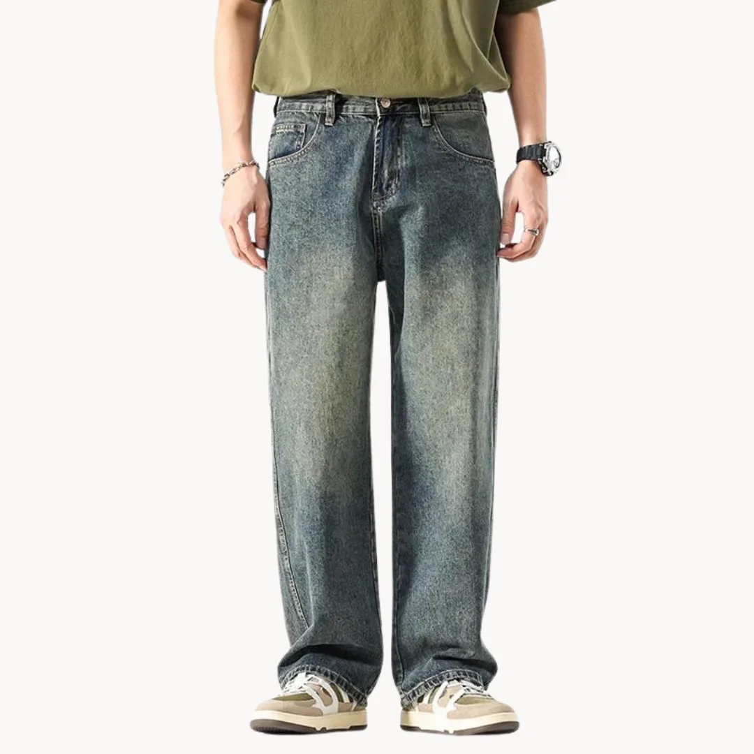Relaxed retro jeans met rechte pasvorm - Image 2