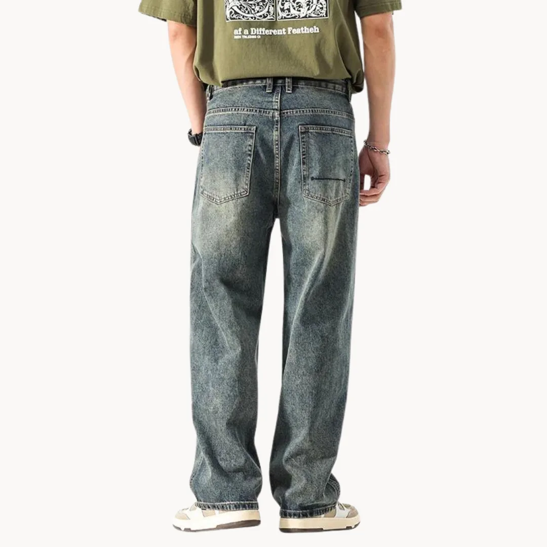 Relaxed retro jeans met rechte pasvorm - Image 3