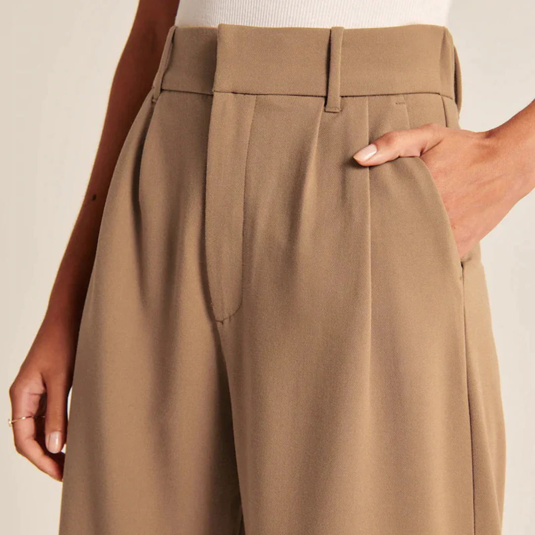 Roos | Stijlvolle hoge taille broek - Image 5