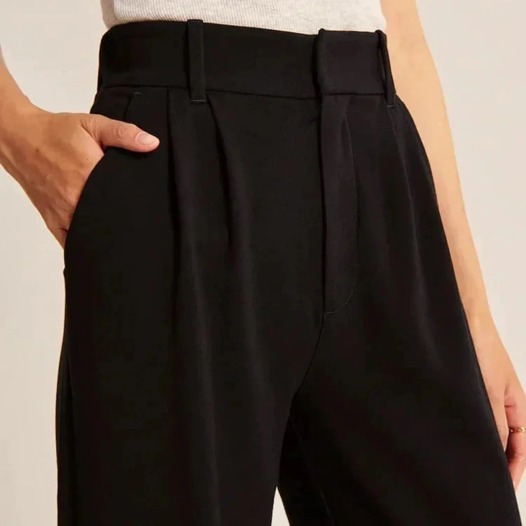 Roos | Stijlvolle hoge taille broek - Image 9