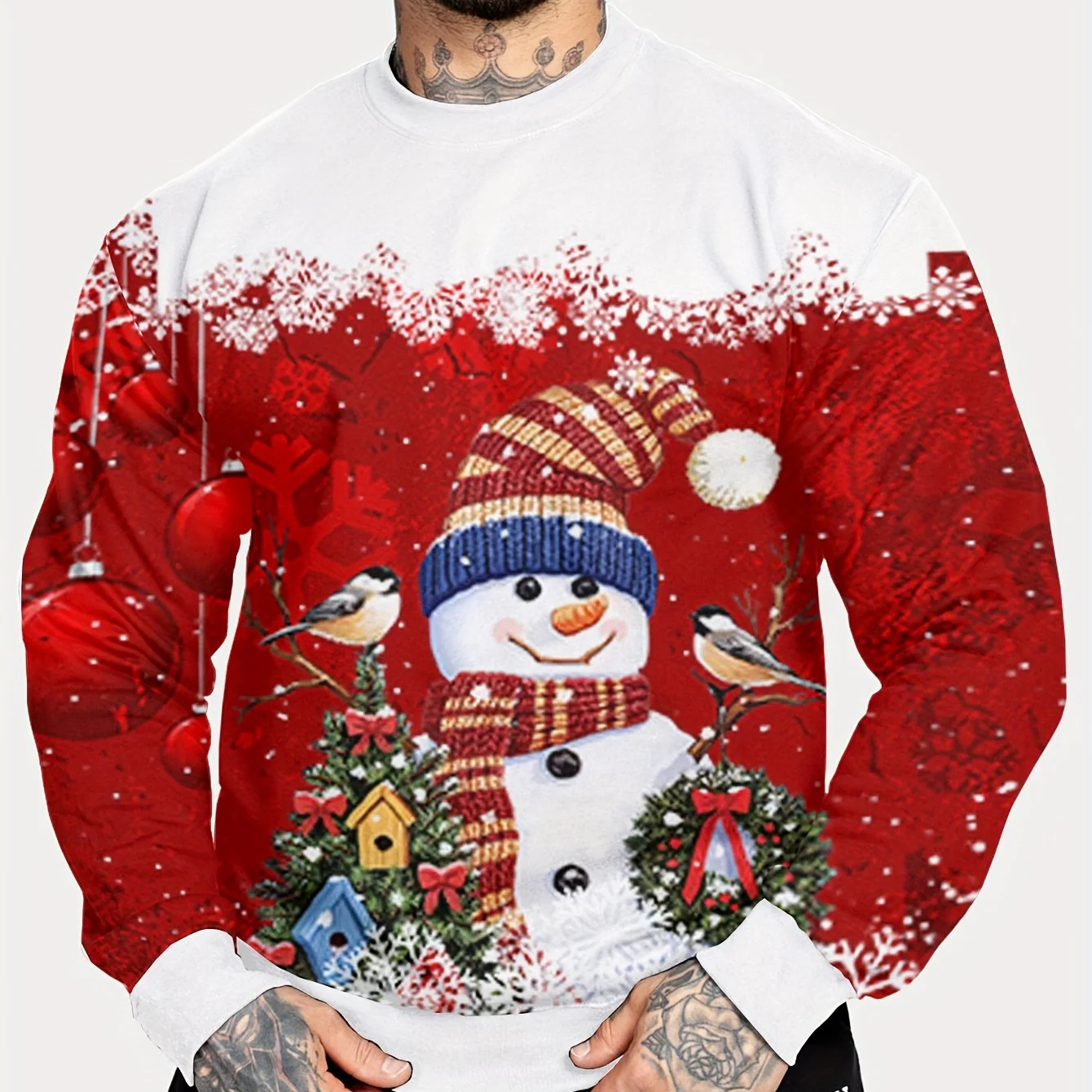 Ruben | Heren kerstman en rendier crewneck sweatshirt - Image 12