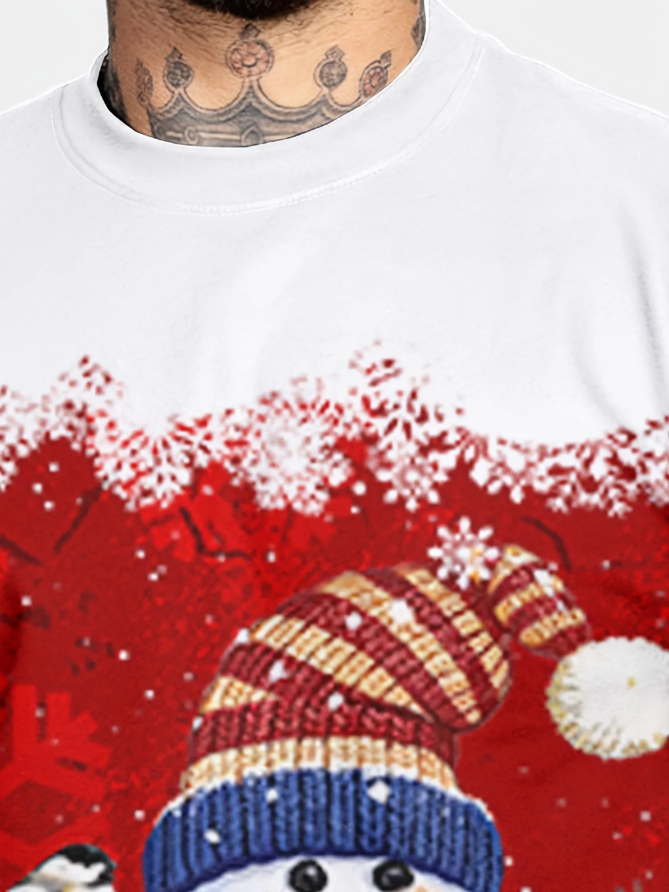 Ruben | Heren kerstman en rendier crewneck sweatshirt - Image 5