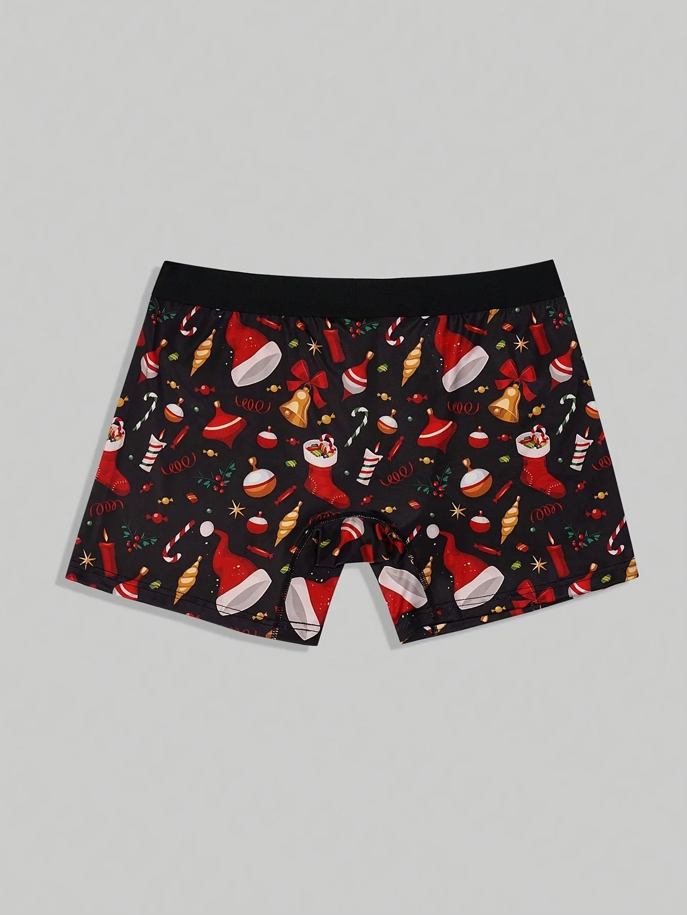 Ruben | Stijlvolle heren kerst kattenprint boxer briefs - Image 2