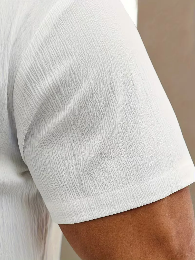 Shirt met mandarin kraag - Image 4