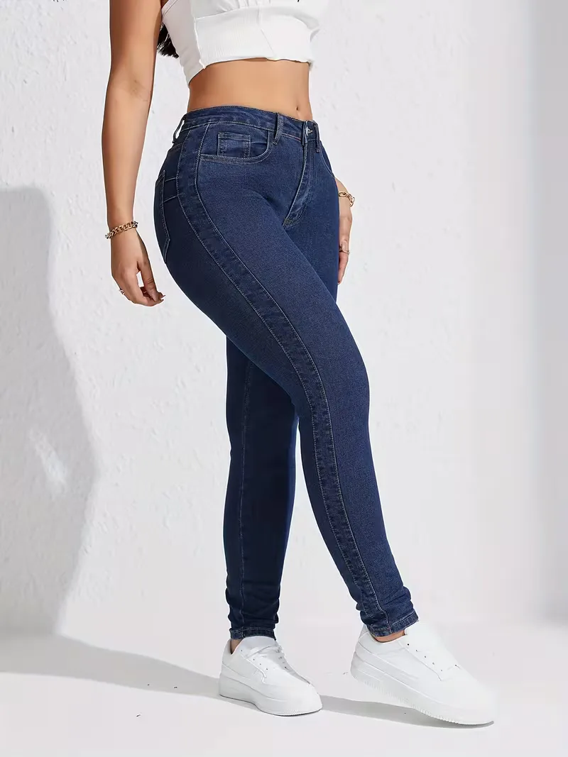 Skinny jeans met high waist - Image 10