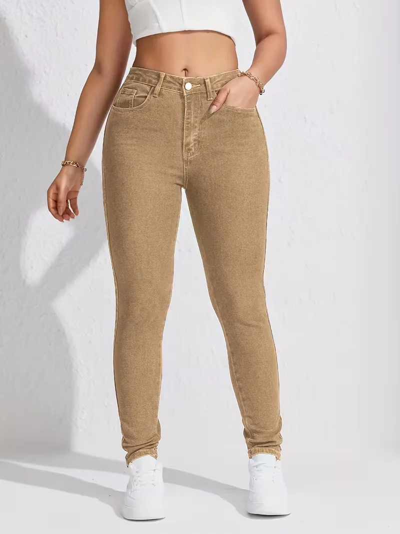 Skinny jeans met high waist - Image 3