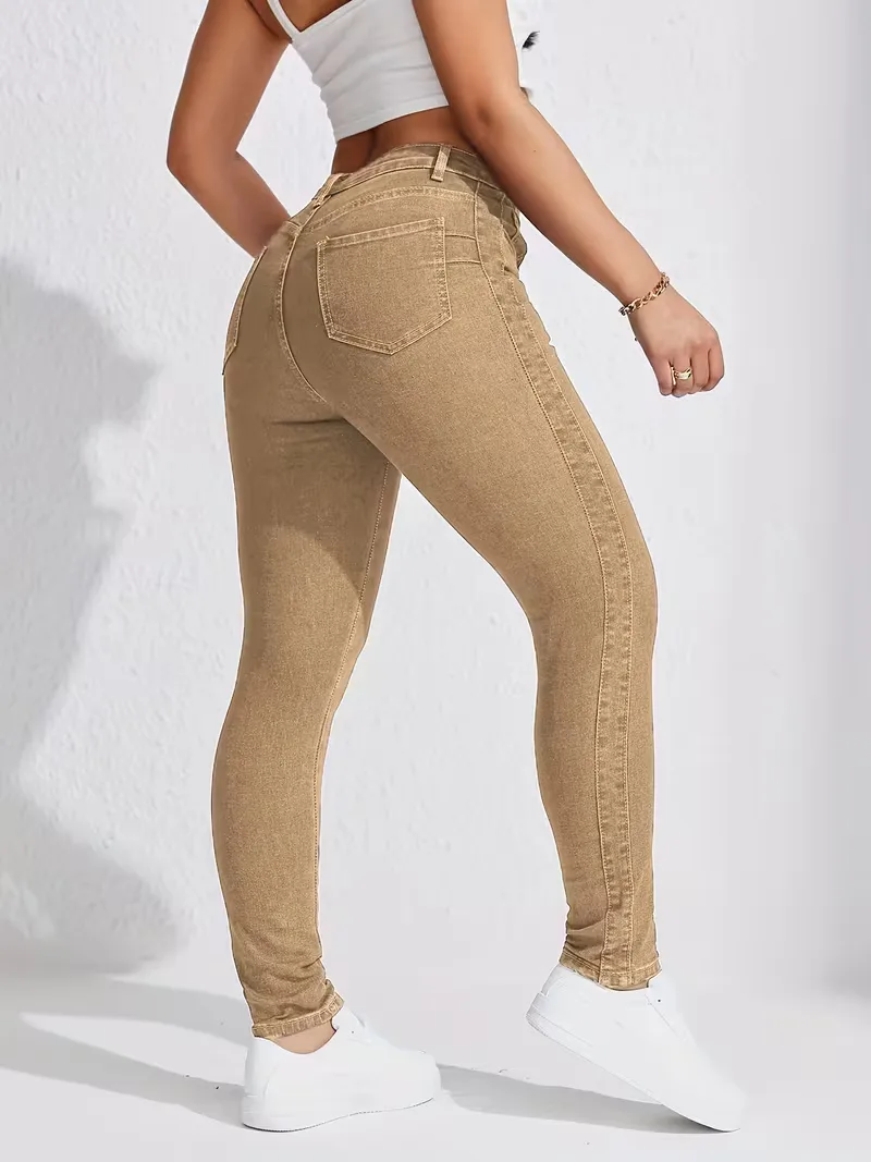 Skinny jeans met high waist - Image 4