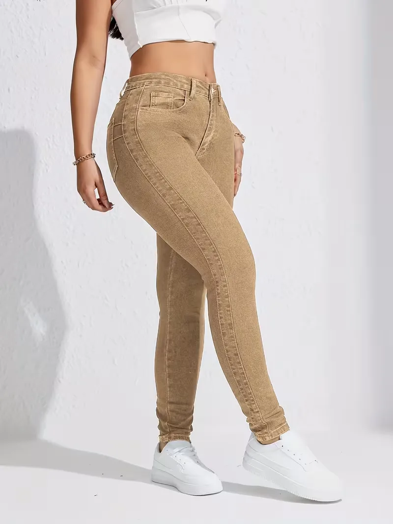 Skinny jeans met high waist - Image 5