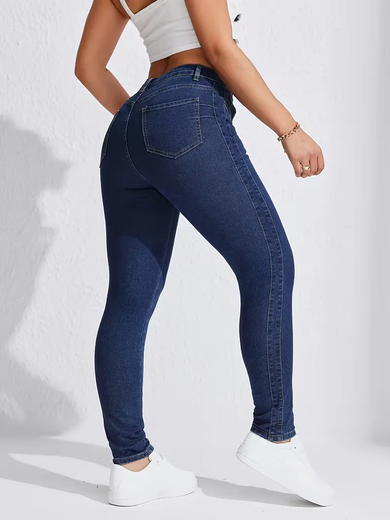 Skinny jeans met high waist - Image 8