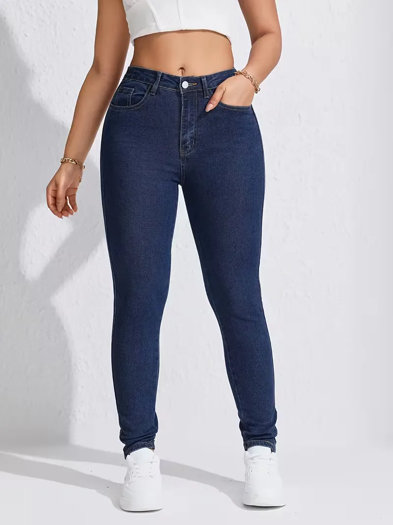 Skinny jeans met high waist - Image 9