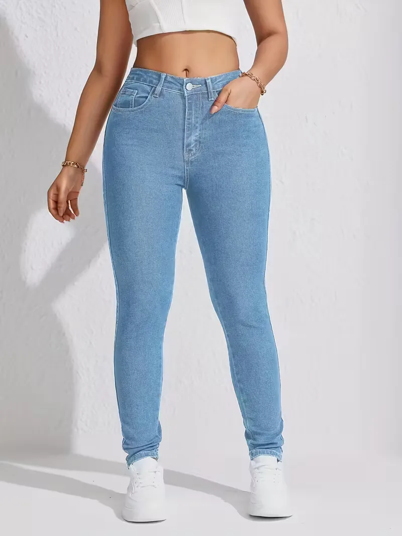 Skinny jeans met hoge taille - Image 7
