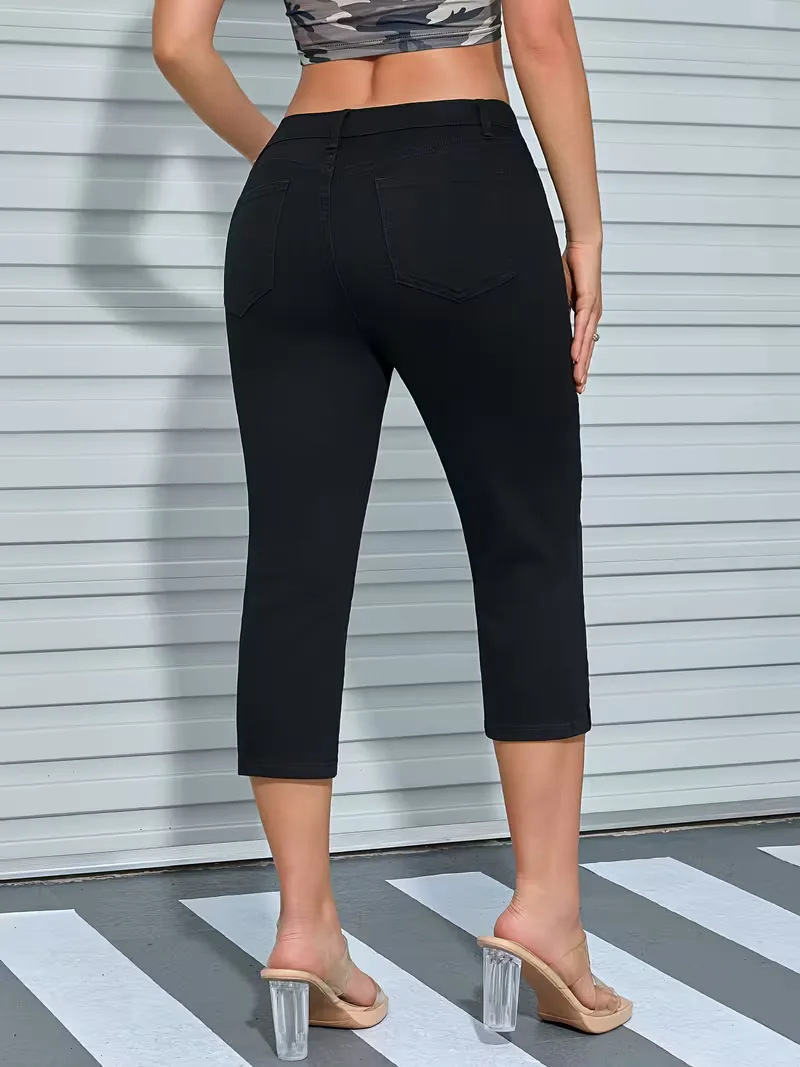 Skinny jeans met split hem - Image 10