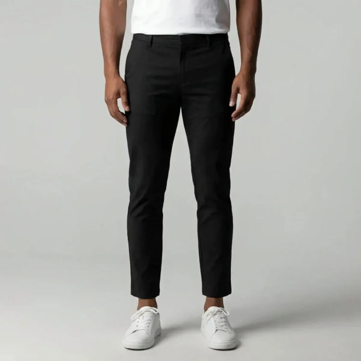 Slim fit chino met steekzakken - Image 3