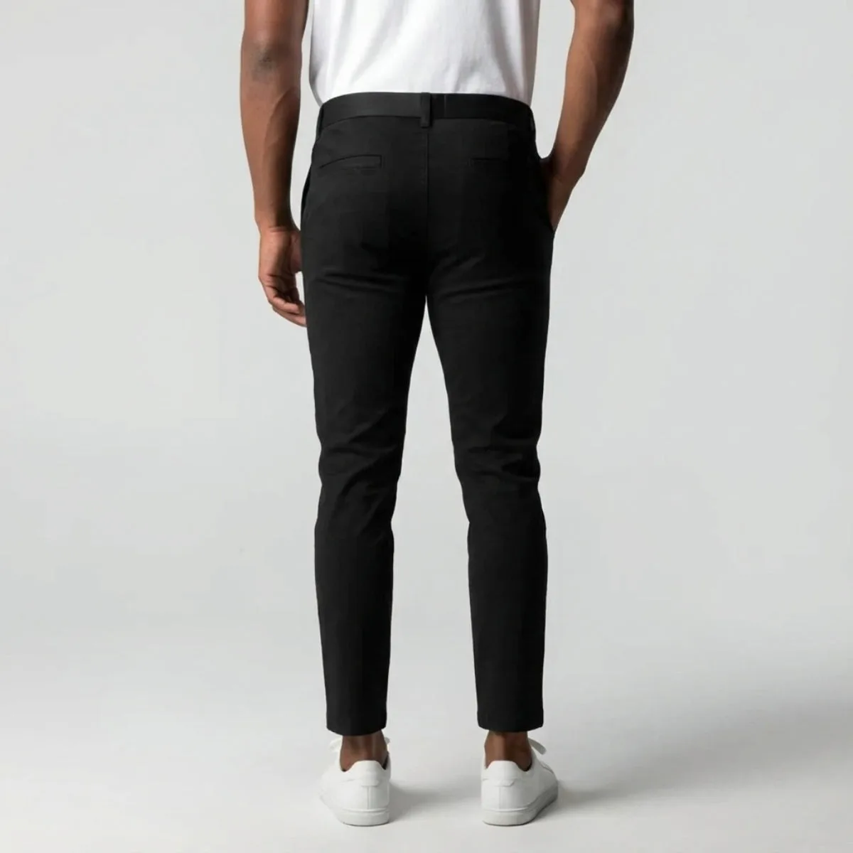 Slim fit chino met steekzakken - Image 5