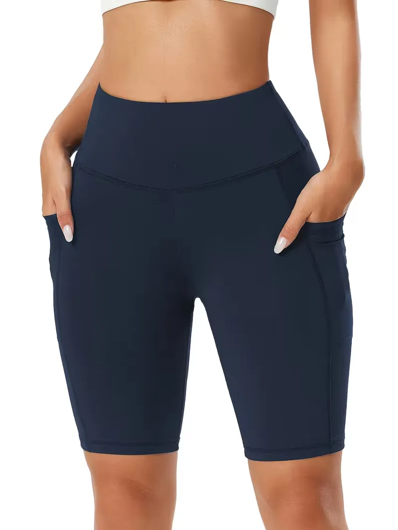 Slim-fit high-waisted shorts - Image 15