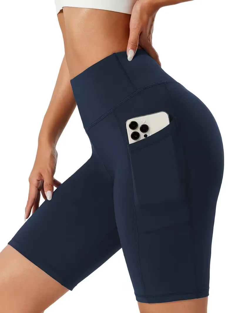 Slim-fit high-waisted shorts - Image 16
