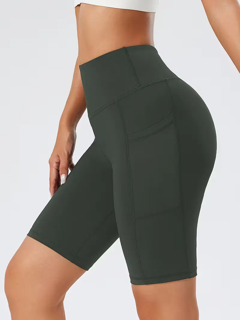 Slim-fit high-waisted shorts - Image 26