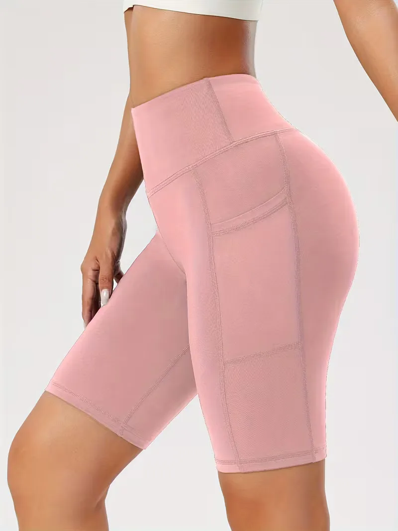 Slim-fit high-waisted shorts - Image 35