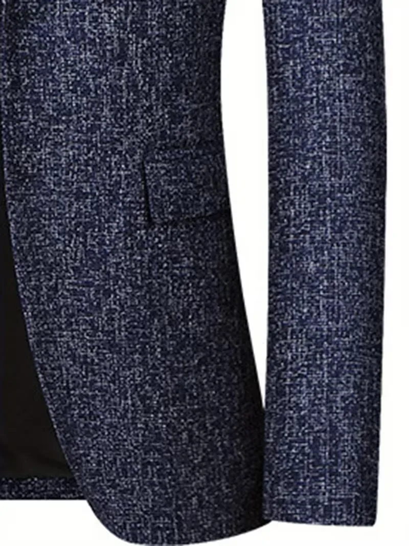 Slim-fit jas met notch lapel en kreukbestendig materiaal - Image 15