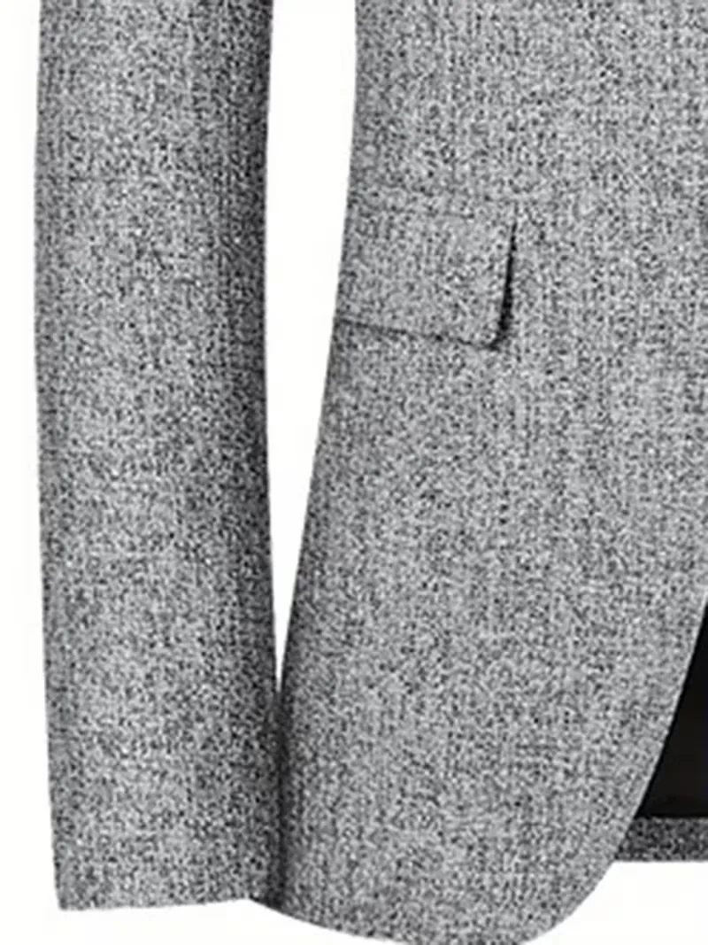 Slim-fit jas met notch lapel en kreukbestendig materiaal - Image 4