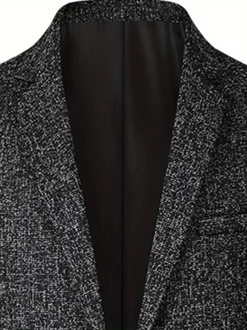 Slim-fit jas met notch lapel en kreukbestendig materiaal - Image 7