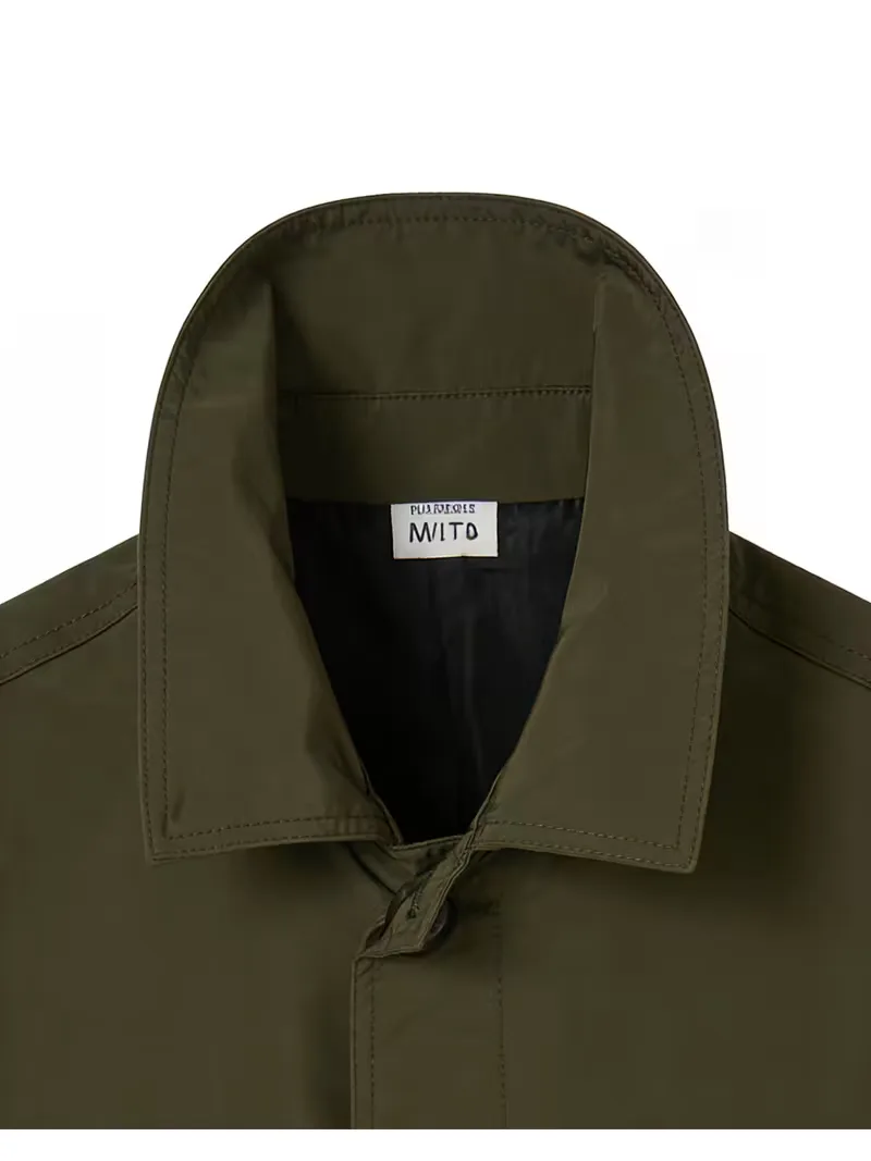 Slim fit trenchcoat met zakdetail - Image 4