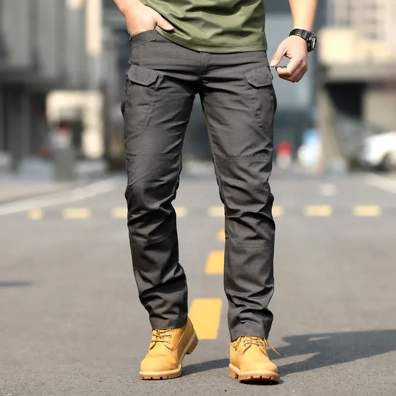 Slim fit werkbroek met meerdere zakken - Image 7