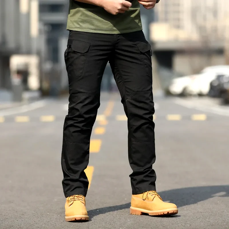Slim fit werkbroek met meerdere zakken - Image 8