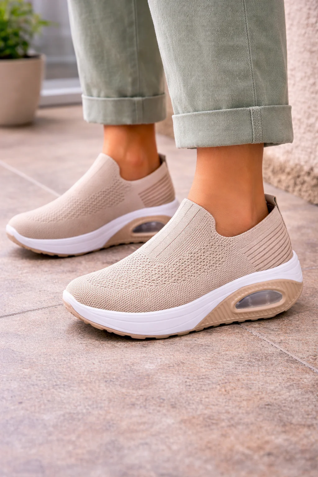 Slip-on sneakers met luchtkussen - Image 7