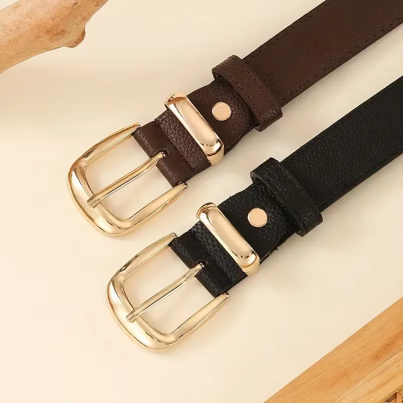 Smalle riem met gouden gesp - Image 5