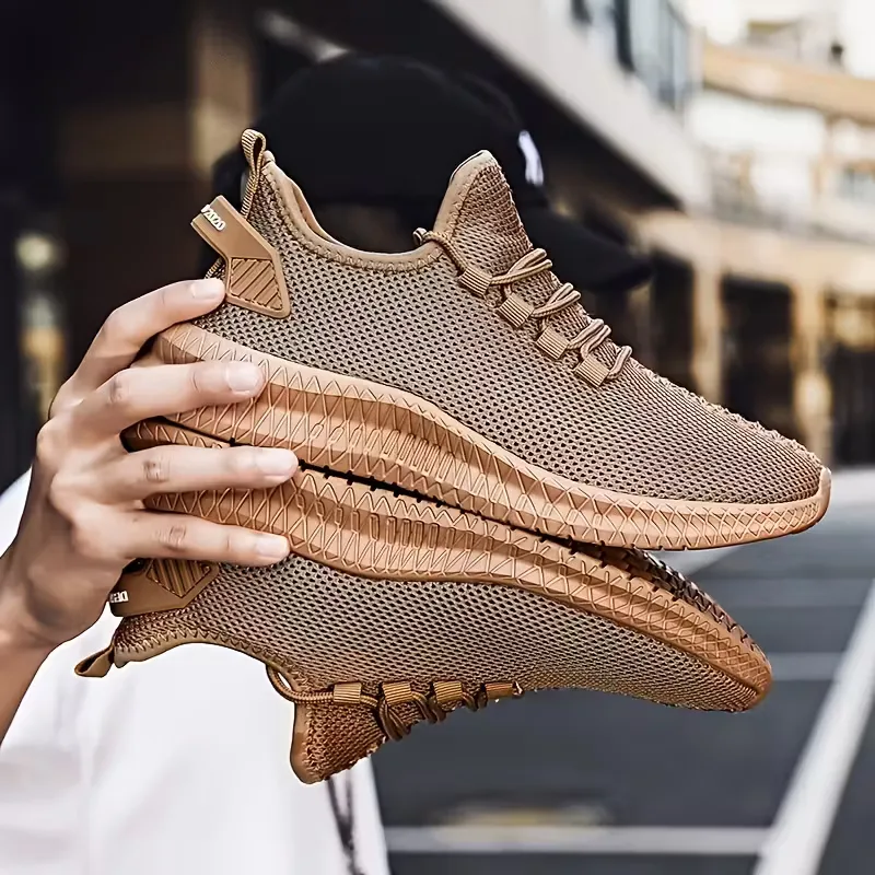 Sneakers met ademend mesh materiaal en rubberen zool - Image 5