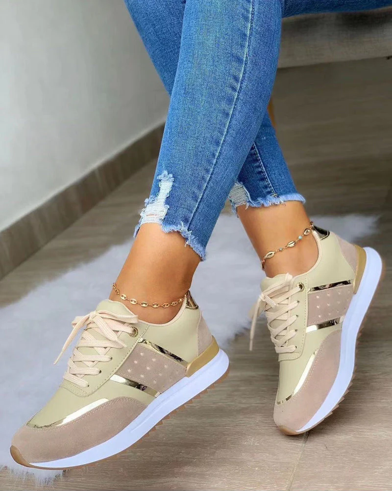 Sneakers met blokkleur - Image 3