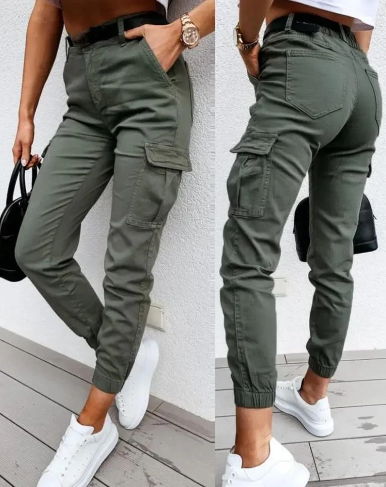 Sofie | Cargo broek met hoge taille - Image 5